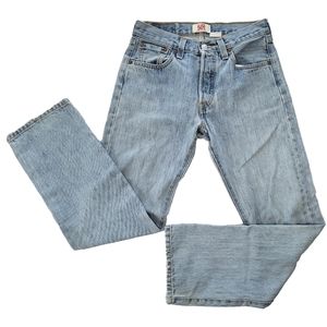 Vintage Levi's 501 light wash mom jeans